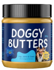 Doggylicious Hip,  Joint & Coat Doggy Peanut Butter| Dog Food