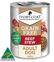 Shop Ivory Coat Holistic Nutrition Beef Stew Adult Wet Dog Food | Pet 