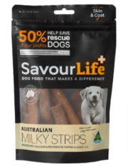 Buy SavourLife Australian Milky Strips Treats for Dogs | Pet Food