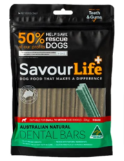 Buy SavourLife Australian Natural Dental Bars Treats for Dogs