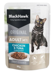 Black Hawk Original Chicken Tuna In Gravy Wet Cat Food
