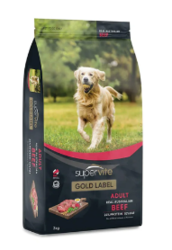 Supervite Gold Label Australian Beef - Dry Dog Food