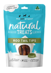 The Pet Project Natural Dog Treats Roo Tail Tips