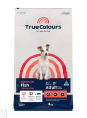 True Colours Fish and Brown Rice Dry Dog Food - VetSupply