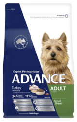 Advance Adult Small Breed Turkey with Rice Dry Dog Food | Pet Food