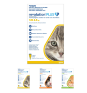 Revolution Plus for Cats - Flea,  Tick & Worming