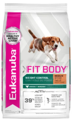 Eukanuba Fit Body Weight Control Medium Breed Adult Dry Dog Food| Pet 