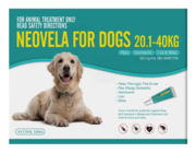 Buy Neovela (Selamectin) Flea and Worming For Dogs 20 - 40 Kg Aqua Onl