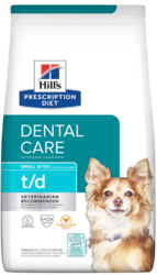 Hill's Prescription Diet t/d Small Bites Dental Care Dry Dog Food 