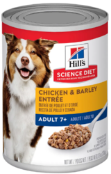 Hill's Science Diet Adult 7+ Chicken & Barley Entree Senior Canned Dog