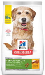 Hill's Science Diet Adult 7+ Youthful Vitality Small & Mini Chicken 