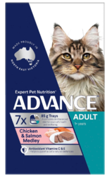 Advance Chicken & Salmon Medley Adult Cat Canned Wet Food | Pet Food