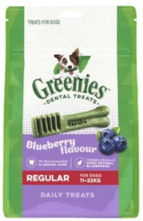 Greenies Blueberry Dental Treats For Dogs - Petite (7-11 kg) for Dogs 