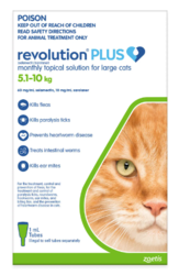 Revolution Plus for Large Cats 5 - 10Kg (Green) 