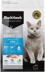 Black Hawk Fish Adult Dry Cat Food New Formula | Pet Food