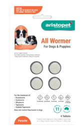 Aristopet Allwormers For Dogs/Puppies 