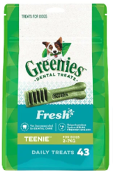 Greenies Blueberry Dental Treats For Dogs - Teenie (2-7 kg) 