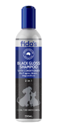 Fido's Black Gloss Shampoo With Conditioner | VetSupply