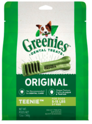 Greenies Original Dental Treats For Dogs - Teenie (2-7 kg)