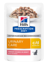 Hill's PRESCRIPTION DIET c/d Multicare Cat Food with Salmon