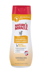 Nature's Miracle Odor Control Hydrating Honey Scent Shampoo & Conditio