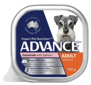 Advance Single Serve Adult Dog Wet Food Casserole 