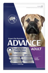 Advance Triple Action Dental Care Adult Large Breed Chicken with Rice 