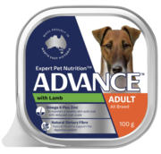 Advance Adult All Breed Lamb with Rice Single Serve Wet Food