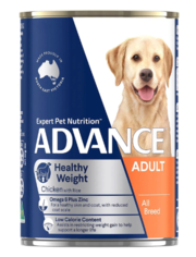 Advance Healthy Weight Adult All Breed Chicken with Rice Wet Dog Food