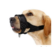 Beau Pets Adjustable Nylon Muzzle - Black