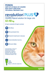 Revolution Plus for Large Cats 5 - 10Kg (Green) 