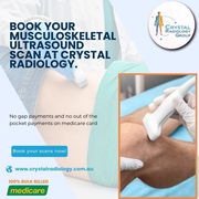 Book your Musculoskeletal Ultrasound Scan at Crystal Radiology. (02) 8