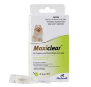 Moxiclear Fleas and Worm Spot-On Solution For Dogs