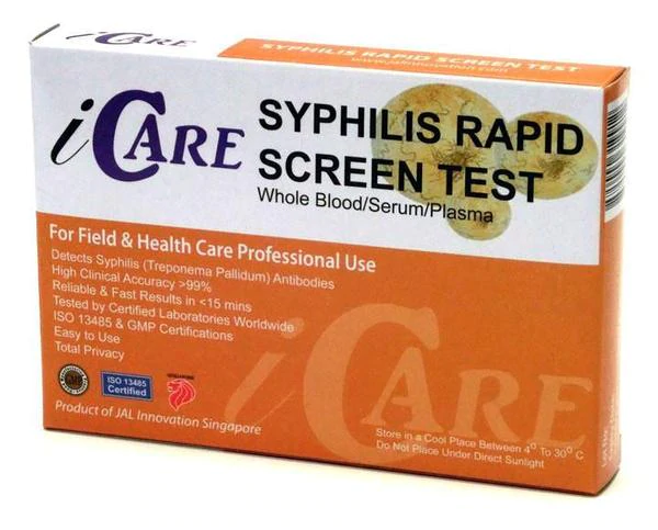Fast Result on Syphilis Test at Your Home 