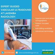 Expert Guided Vascular Ultrasound at Lakemba Radiology.(02) 9750 4225