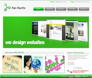 Pan Pacific Website Design